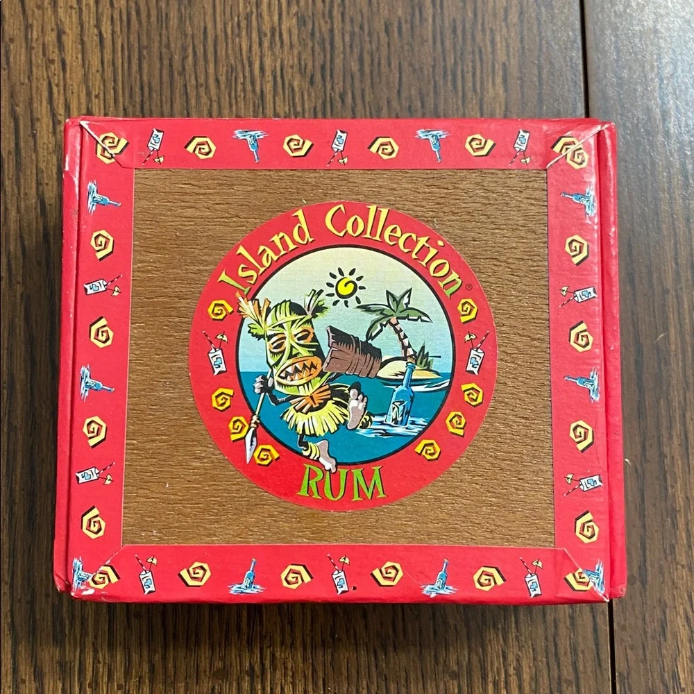 Island Collection Rum wooden cigar boxes